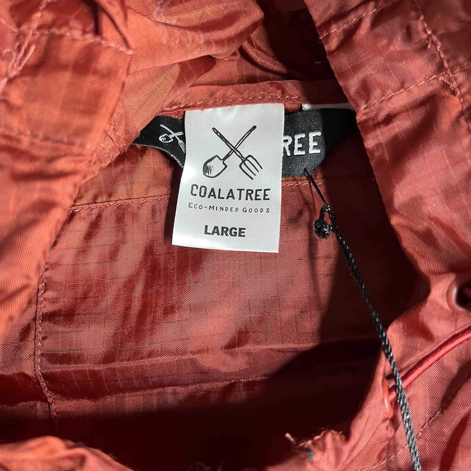 Coalatree Whistler Windbreaker - Unisex Red Size L Nwt — image 3 of 7